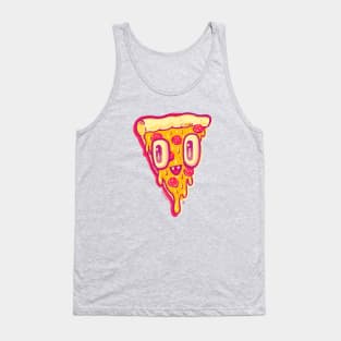 Pizza Face Buddy Tank Top